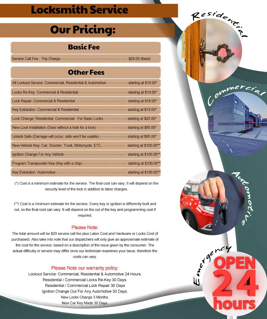 Interstate Locksmith Shop Houston, TX 713-357-0764